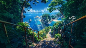 海边小路