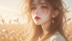 唯美可爱女孩