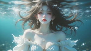 水下女孩