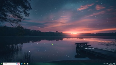 夕阳星河—【主题桌面】