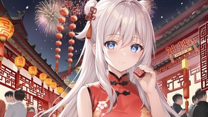 新年治愈4K糖果女神