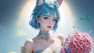 清纯猫耳少女