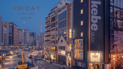 真实街景(带真实日期时间)