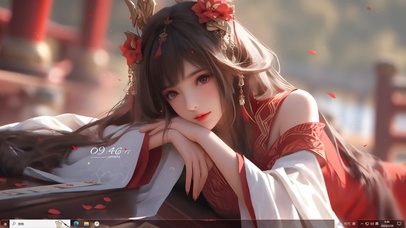 4K古风汉服女孩主题