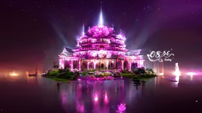 4k梦幻水晶城堡