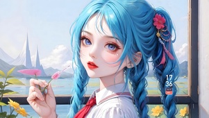 可爱甜美学妹