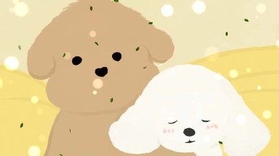 奶茶和奶豆  壁纸