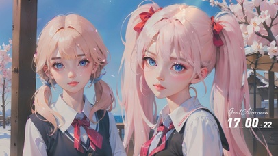 清纯校园樱花姐妹