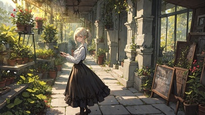 4k高清花房少女