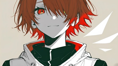 黑白少女-能天使