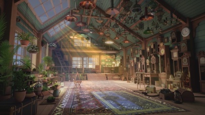 4K 治愈房间随时间变化主题