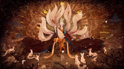 手绘中国风-画师含溪免费