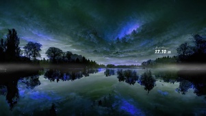 暗夜星空