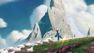 山坡羊群