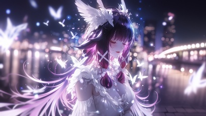 雪墨壁纸丨哥伦比亚丨晚宴礼服丨