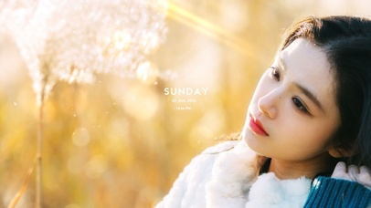 唯美阳光小姐姐