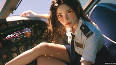 她的美貌堪称绝世，风华绝代