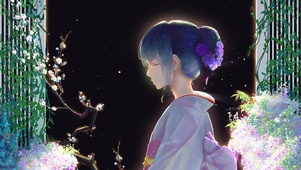 唯美和服少女