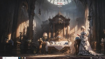 4k西欧少女卧室古典风