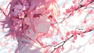 二次元繁花少女