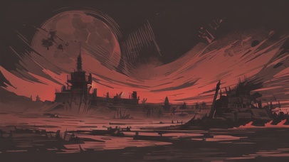 横屏让孤独浸满整个黑夜