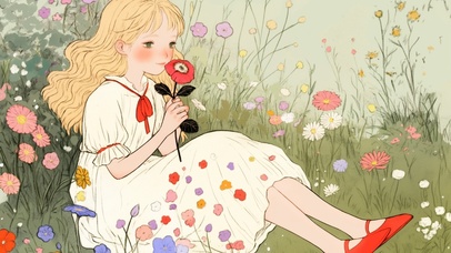 复古女孩治愈复古