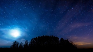 夜晚的星空
