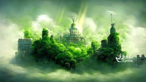 4k 空中绿林城堡