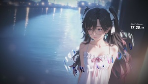 河边少女