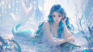淡蓝仙气