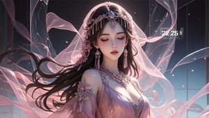 迷人薄纱