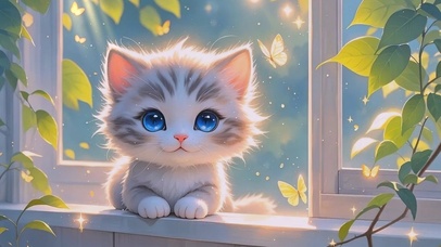 可爱治愈小猫咪