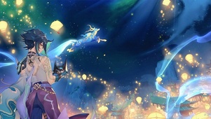 原神：魈   海灯节