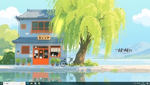  清新复古小屋