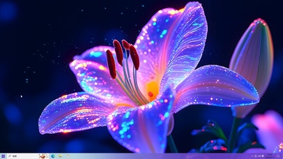 蓝色妖姬，惊鸿一现