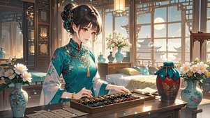 女掌柜
