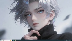 清冷禁欲系银发男神