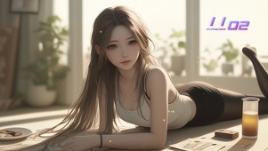 那一抹翠绿在荒芜中显得格外珍贵