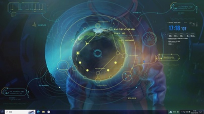 太空人科技—【主题桌面】