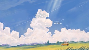 治愈夏季白云