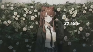 花丛少女
