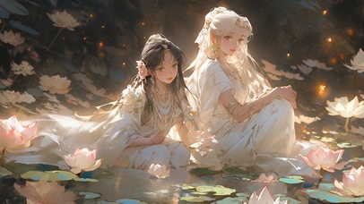 【4K】荷塘月色