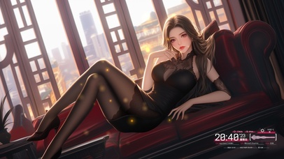 她的每一步都像是一首无声的诗