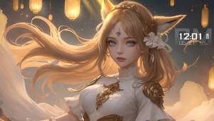 狐耳金发女神