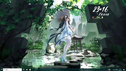 4k古风清纯美少女