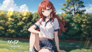 可爱学院女孩