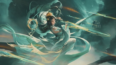 御剑美女4K动态壁纸