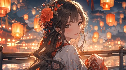 回眸一笑百媚生