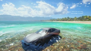 海边沙滩