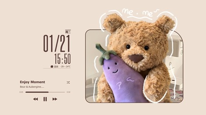 茄子熊丨Jellycat